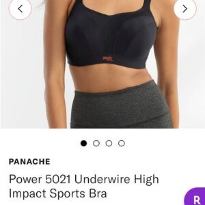 Black Sports Bra